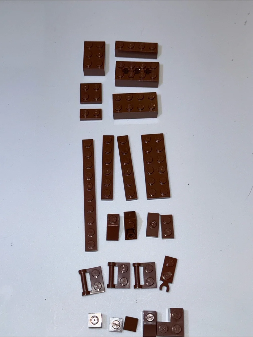 LEGO Brown Blocks Planks Blocks Random Misc Lot